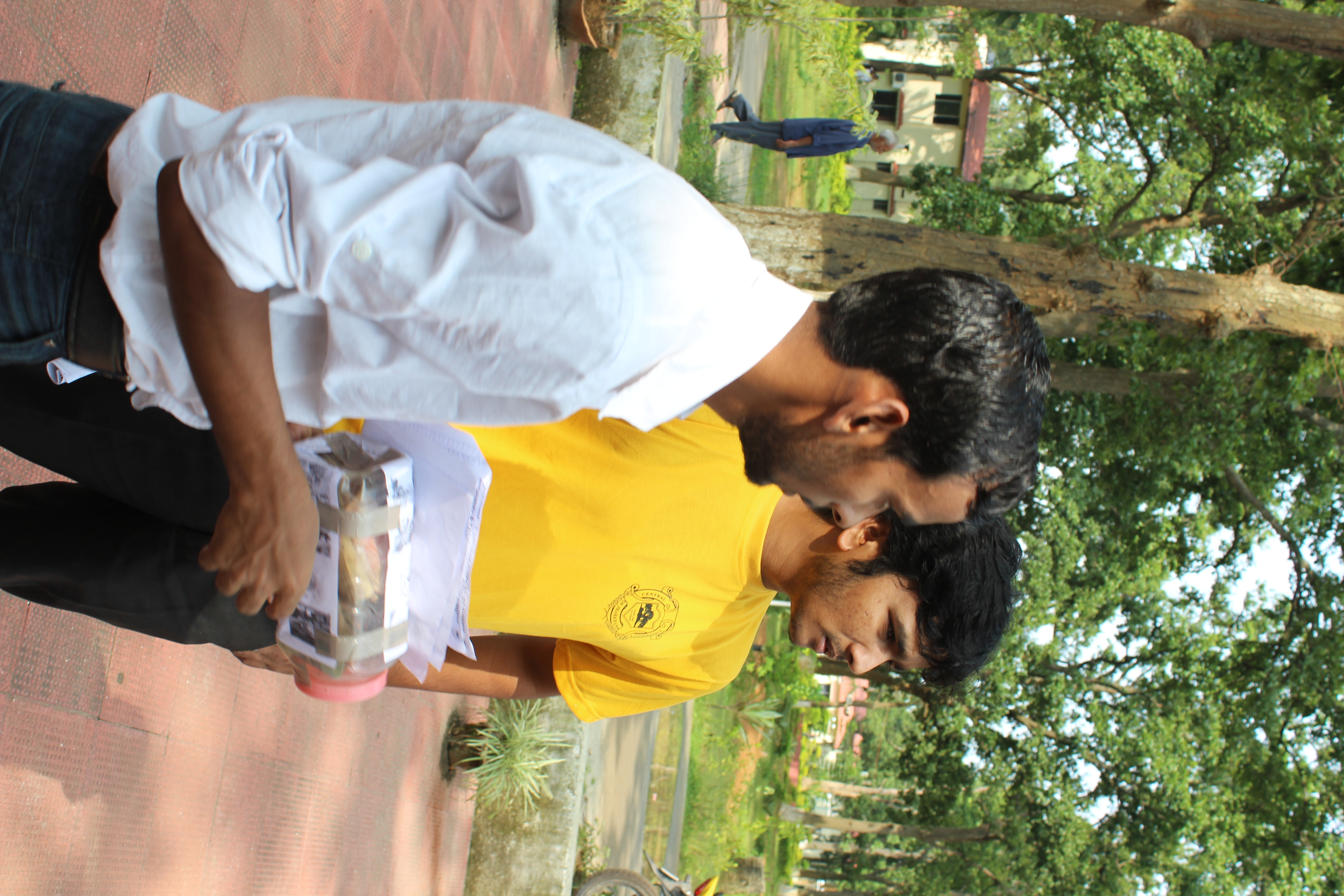 JK Floof Relief Contribution campaign at CUJ ,Ranchi
